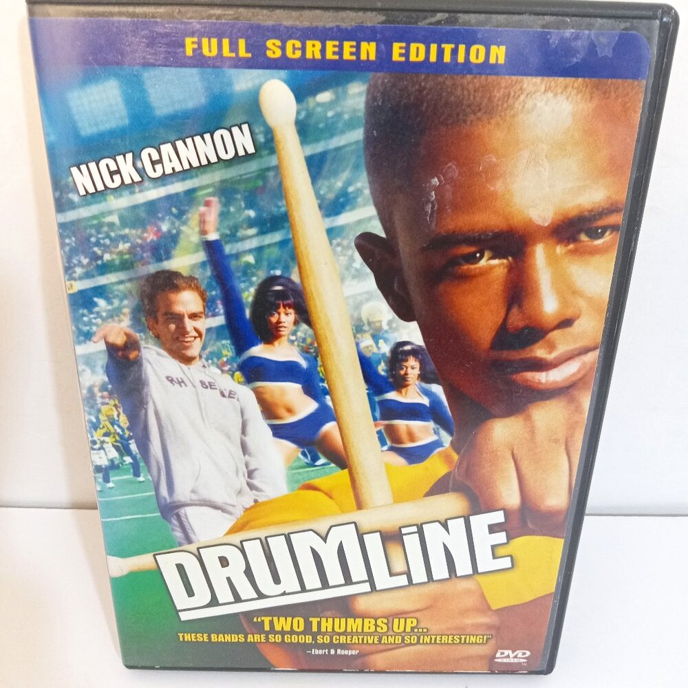 DVD Movie Case ONLY Drumline Full Screen Nick Cannon With Manual